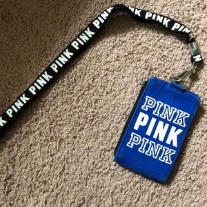 PINK lanyard